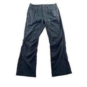 prAna Black Halle Pant II Convertible Rollup Size 12 Short Hiking Outdoor